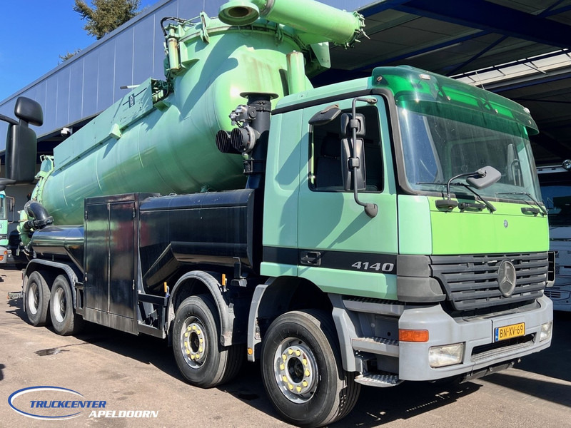 Mercedes-Benz Actros 4140 Naaktgeboren Vortex VP8000, 8x4 Steel spring Manuel - Truk vakum: gambar 1 Mercedes-Benz Actros 4140 Naaktgeboren Vortex VP8000, 8x4 Steel spring Manuel - Truk vakum: gambar 1