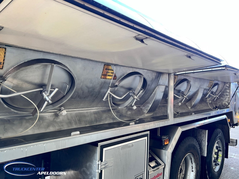 Truk tangki Scania R500 NGS 15000 Liter, Retarder, Steering axle, Stainless steel - Edelstahlt, Milk - Milch - Water: gambar 9