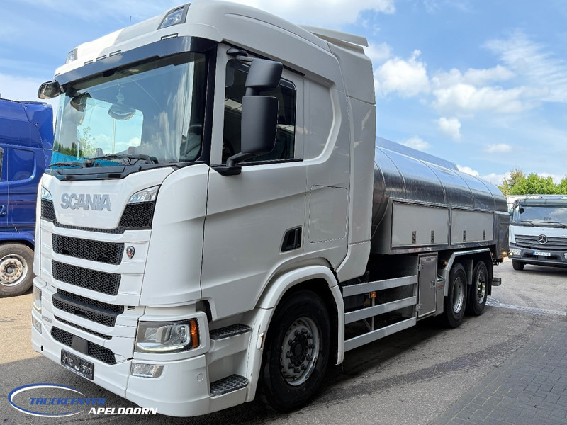 Scania R500 NGS 15000 Liter, Retarder, Stuuras, RVS tank - melk - water - Truk tangki: gambar 2 Scania R500 NGS 15000 Liter, Retarder, Stuuras, RVS tank - melk - water - Truk tangki: gambar 2