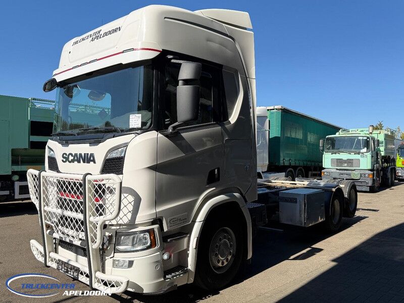 Scania R580 V8 NGS 6x2, Retarder, Standclima, Bullbar, Innerliner - Truk sasis: gambar 3 Scania R580 V8 NGS 6x2, Retarder, Standclima, Bullbar, Innerliner - Truk sasis: gambar 3