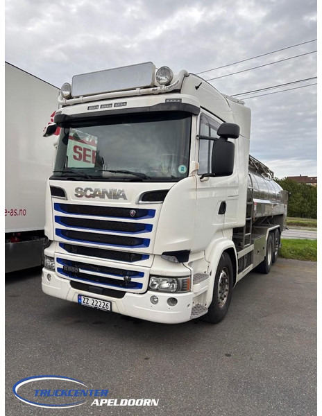 Scania R580 V8 Retarder, Stuuras, 15000 Liter roestvrijstalen tank - Truk tangki: gambar 1 Scania R580 V8 Retarder, Stuuras, 15000 Liter roestvrijstalen tank - Truk tangki: gambar 1