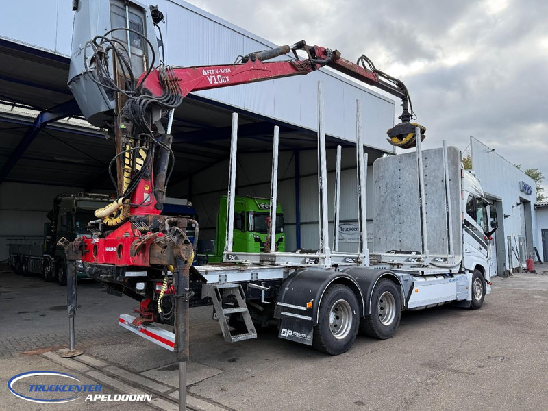 Volvo FH 650 6x4, FTG V1000X.81 Houtkraan - Truk logging, Truk derek: gambar 2 Volvo FH 650 6x4, FTG V1000X.81 Houtkraan - Truk logging, Truk derek: gambar 2
