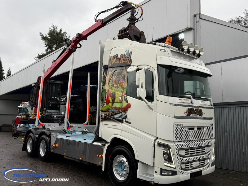 Volvo FH 750 Loglift, 6x4, Dynamic steering, Special painting - Truk logging, Truk derek: gambar 1 Volvo FH 750 Loglift, 6x4, Dynamic steering, Special painting - Truk logging, Truk derek: gambar 1