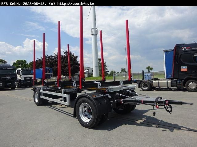 Doll Schemel-Kurzholztransportaufbau A2G-LZ64 neu - Trailer pengangkut kayu: gambar 2 Doll Schemel-Kurzholztransportaufbau A2G-LZ64 neu - Trailer pengangkut kayu: gambar 2
