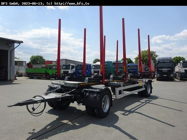 Doll Schemel-Kurzholztransportaufbau A2G-LZ64 neu - Trailer pengangkut kayu: gambar 4 Doll Schemel-Kurzholztransportaufbau A2G-LZ64 neu - Trailer pengangkut kayu: gambar 4
