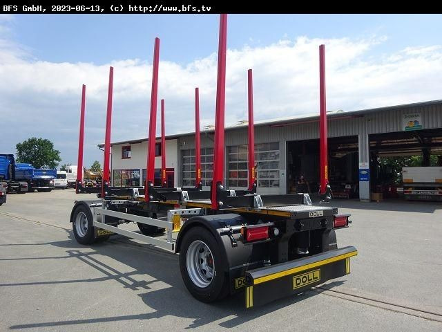Doll Schemel-Kurzholztransportaufbau A2G-LZ64 neu - Trailer pengangkut kayu: gambar 3 Doll Schemel-Kurzholztransportaufbau A2G-LZ64 neu - Trailer pengangkut kayu: gambar 3