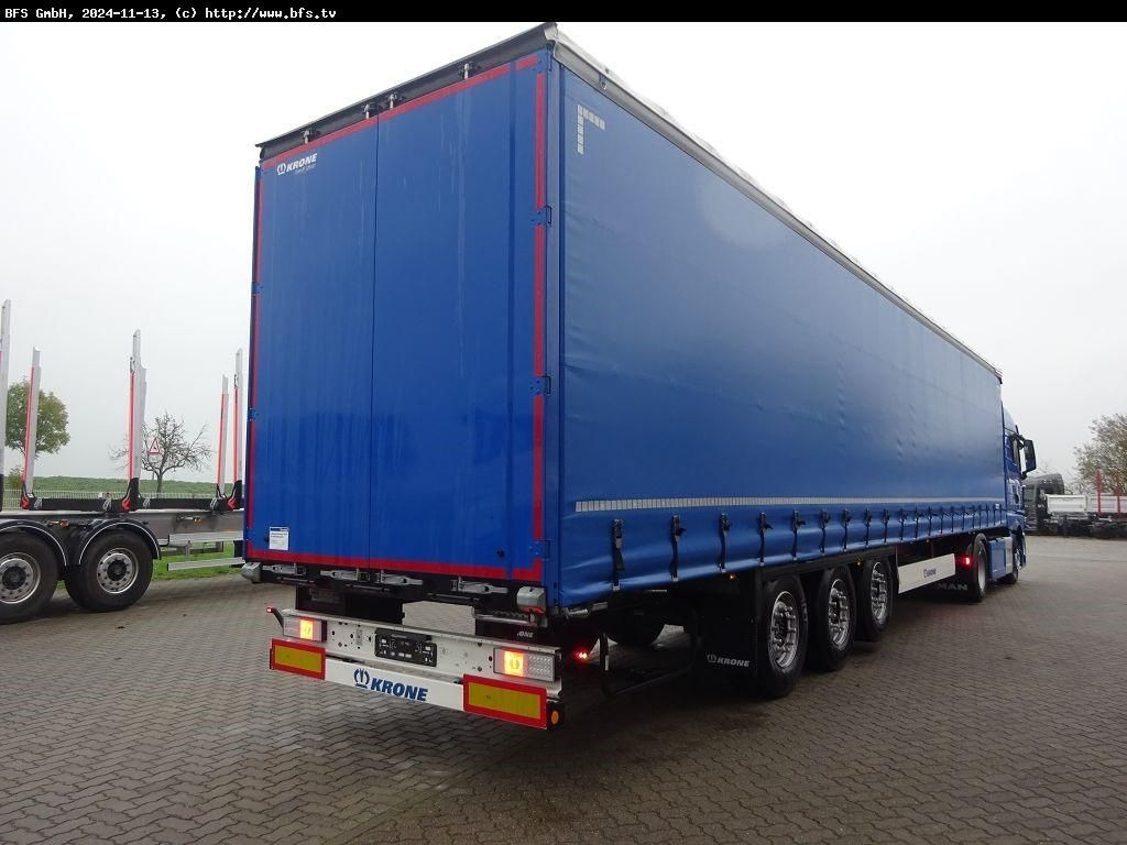 Krone Sattelauflieger SDP 27 eLB50-CS XL Getränke, Cod - Semi-trailer dengan terpal samping: gambar 2 Krone Sattelauflieger SDP 27 eLB50-CS XL Getränke, Cod - Semi-trailer dengan terpal samping: gambar 2