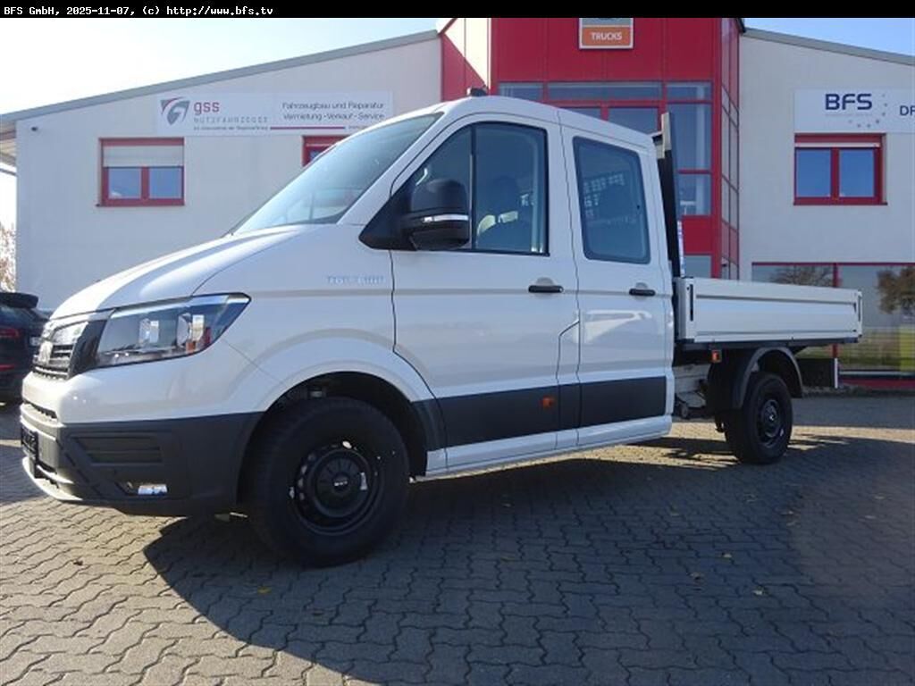 MAN TGE 3.180 4x2 F SB DoKa, Bau Paket - Van flatbed: gambar 2 MAN TGE 3.180 4x2 F SB DoKa, Bau Paket - Van flatbed: gambar 2