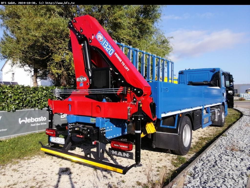 MAN TGM (TG3) 18.320 4x2 BL CH Glastransporter Hegla - Truk flatbed, Truk derek: gambar 2 MAN TGM (TG3) 18.320 4x2 BL CH Glastransporter Hegla - Truk flatbed, Truk derek: gambar 2