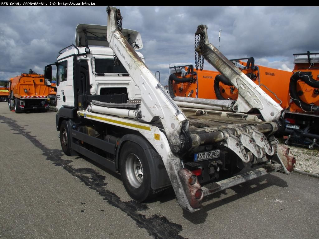 MAN TGS 18.500 4x2 BL Meiller AK 12 , Hochkippeinric - Truk skip loader: gambar 4 MAN TGS 18.500 4x2 BL Meiller AK 12 , Hochkippeinric - Truk skip loader: gambar 4