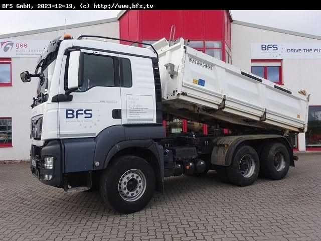 MAN TGS 26.500 6x4 BB MEILLER Bordmatik links, Motor - Truk jungkit: gambar 2 MAN TGS 26.500 6x4 BB MEILLER Bordmatik links, Motor - Truk jungkit: gambar 2