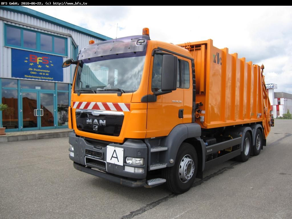 MAN TGS 28.320 6x2-4 BL Sperrmüll Haller M21 x1 C oh - Truk sampah: gambar 1 MAN TGS 28.320 6x2-4 BL Sperrmüll Haller M21 x1 C oh - Truk sampah: gambar 1