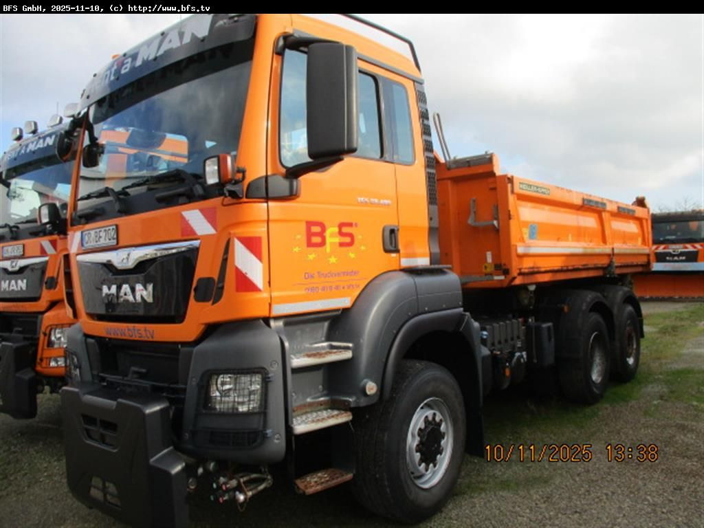 MAN TGS 28.480 6X4-4 BL Euro6, Winterdienst, Bordmat - Truk jungkit: gambar 1 MAN TGS 28.480 6X4-4 BL Euro6, Winterdienst, Bordmat - Truk jungkit: gambar 1