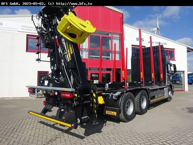MAN TGS (TG3) 33.510 6x4 BL CH Loglift Holzladekran - Truk logging: gambar 3 MAN TGS (TG3) 33.510 6x4 BL CH Loglift Holzladekran - Truk logging: gambar 3