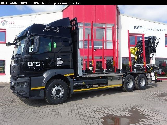 MAN TGS (TG3) 33.510 6x4 BL CH Loglift Holzladekran - Truk logging: gambar 2 MAN TGS (TG3) 33.510 6x4 BL CH Loglift Holzladekran - Truk logging: gambar 2