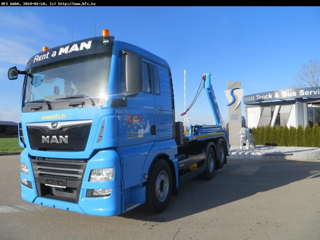 MAN TGX 26.500 6x2-2 LL XL Fhs. Meiller AK 16 - Truk jungkit: gambar 1 MAN TGX 26.500 6x2-2 LL XL Fhs. Meiller AK 16 - Truk jungkit: gambar 1