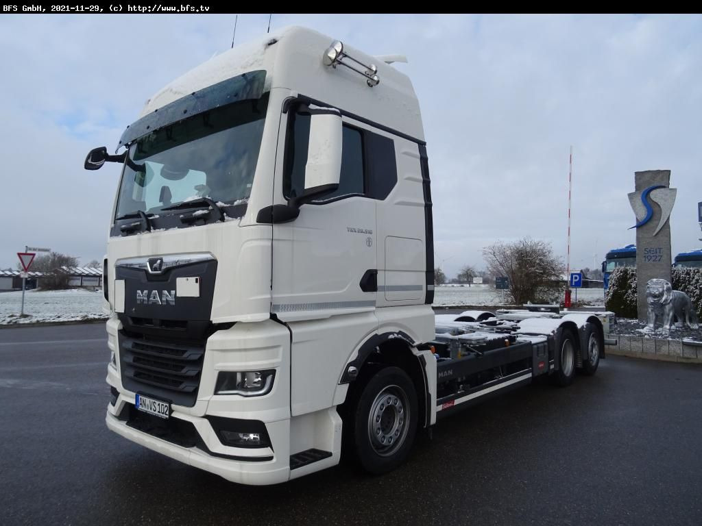 MAN TGX (TG3) 26.510 6x2-4 LL CH Multiwechsler - Pengangkut kontainer/ Container truck: gambar 1 MAN TGX (TG3) 26.510 6x2-4 LL CH Multiwechsler - Pengangkut kontainer/ Container truck: gambar 1