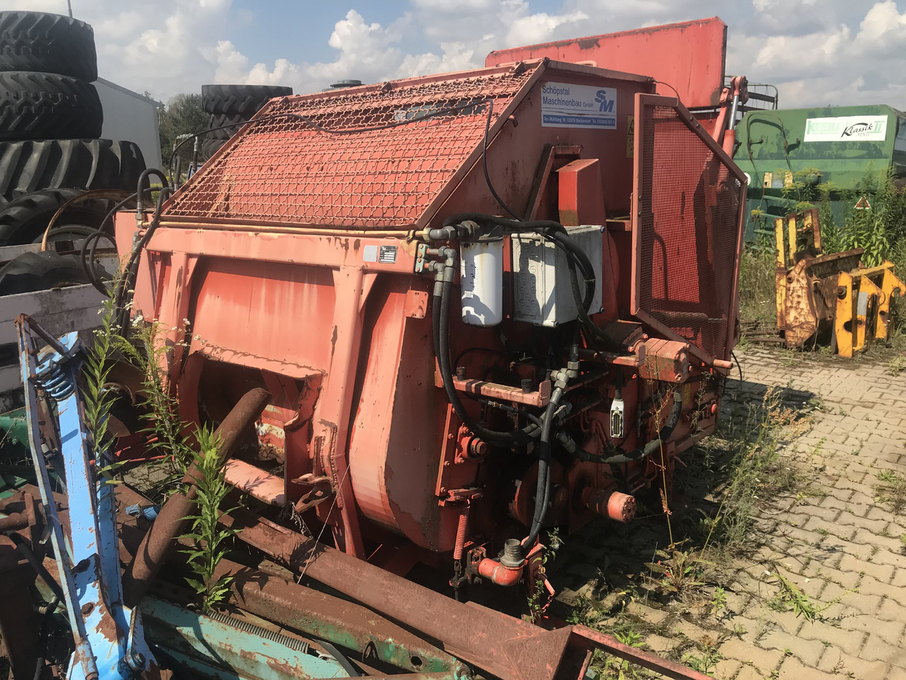 Penghancur jerami Hand-made SCHOPSTAL MASCHINEN SM: gambar 9