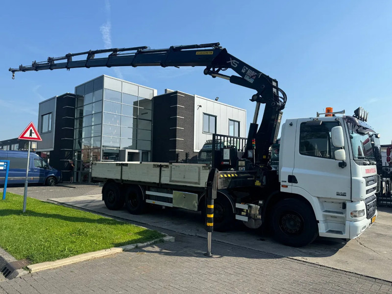 DAF CF 85.360 8x2 + HIAB 422E8 REMOTE CONTROLE - Truk flatbed, Truk derek: gambar 2 DAF CF 85.360 8x2 + HIAB 422E8 REMOTE CONTROLE - Truk flatbed, Truk derek: gambar 2