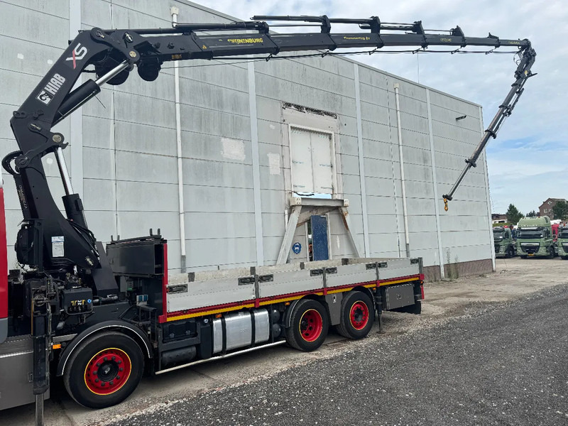 DAF CF 85.460 8X2 HIAB 477E-7 + JIB 75X + REMOTE CONTROL - Truk flatbed, Truk derek: gambar 3 DAF CF 85.460 8X2 HIAB 477E-7 + JIB 75X + REMOTE CONTROL - Truk flatbed, Truk derek: gambar 3