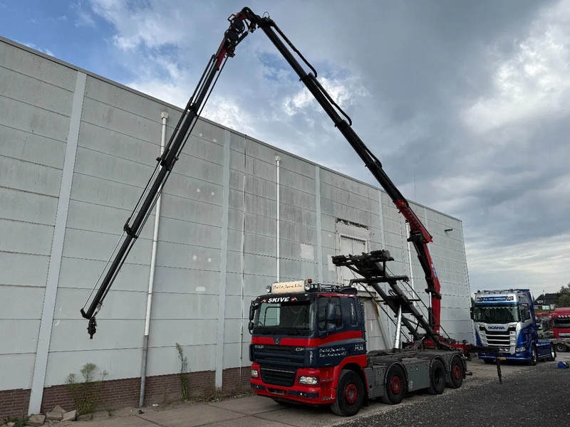 DAF CF 85.460 8X2 + YEAR 2016 HMF CRANE 2620-K4 + FLYJIB + WINCH + REMOTE - Truk derek: gambar 2 DAF CF 85.460 8X2 + YEAR 2016 HMF CRANE 2620-K4 + FLYJIB + WINCH + REMOTE - Truk derek: gambar 2