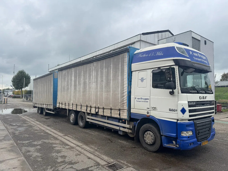 DAF XF 105.410 6X2 EURO 5 + GROENEWEGEN HANGER - Truk dengan terpal samping: gambar 2 DAF XF 105.410 6X2 EURO 5 + GROENEWEGEN HANGER - Truk dengan terpal samping: gambar 2