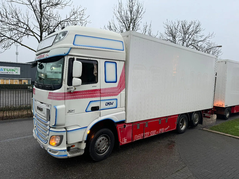DAF XF 510 6X2 - EURO 6 + RETARDER + ZEPRO LIFT + REMOTE - Truk box: gambar 1 DAF XF 510 6X2 - EURO 6 + RETARDER + ZEPRO LIFT + REMOTE - Truk box: gambar 1