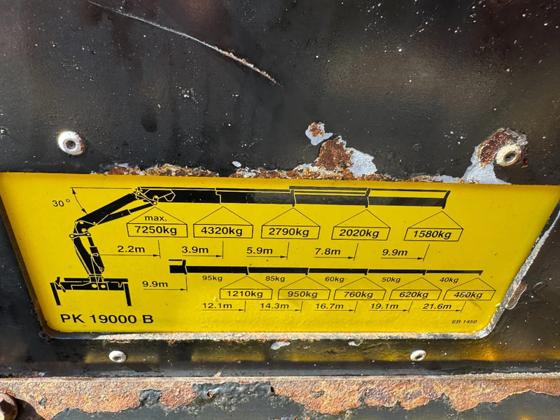 Hook lift, Truk derek Ginaf M 3232 S 6X2 - EURO 2 + PALFINGER PK19000 + REMOTE + PALIFT HOOK: gambar 12