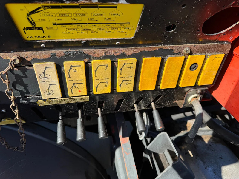 Hook lift, Truk derek Ginaf M 3232 S 6X2 - EURO 2 + PALFINGER PK19000 + REMOTE + PALIFT HOOK: gambar 13