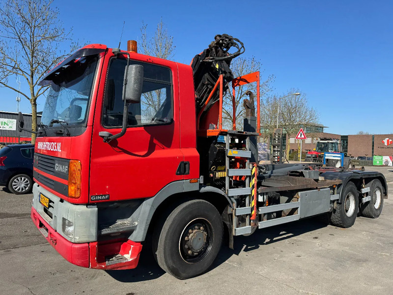 Hook lift, Truk derek Ginaf M 3232 S 6X2 - EURO 2 + PALFINGER PK19000 + REMOTE + PALIFT HOOK: gambar 17