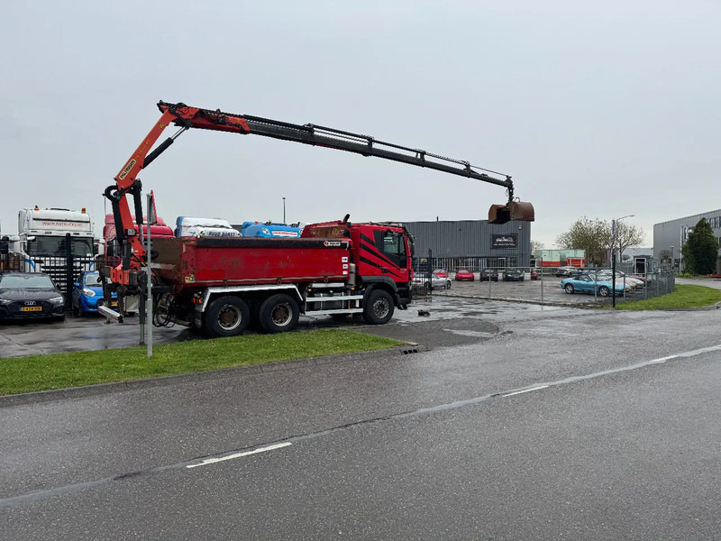 Iveco Trakker 500 6X4 EURO 6 KIPPER + PALFINGER PK18002 FULL STEEL - Truk jungkit, Truk derek: gambar 5 Iveco Trakker 500 6X4 EURO 6 KIPPER + PALFINGER PK18002 FULL STEEL - Truk jungkit, Truk derek: gambar 5