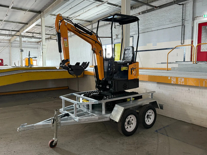 JPC HT12 + TRAILER - NEW AND UNUSED BOTH! - Ekskavator mini: gambar 1 JPC HT12 + TRAILER - NEW AND UNUSED BOTH! - Ekskavator mini: gambar 1