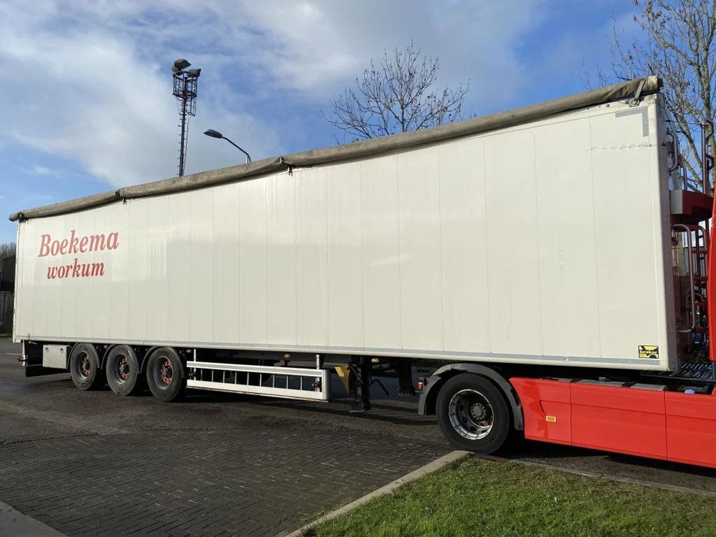 Semi-trailer dengan lantai berjalan Kraker De Kraker CF-200 - 3 AXLE - BPW - 10/2023 TÜV: gambar 1