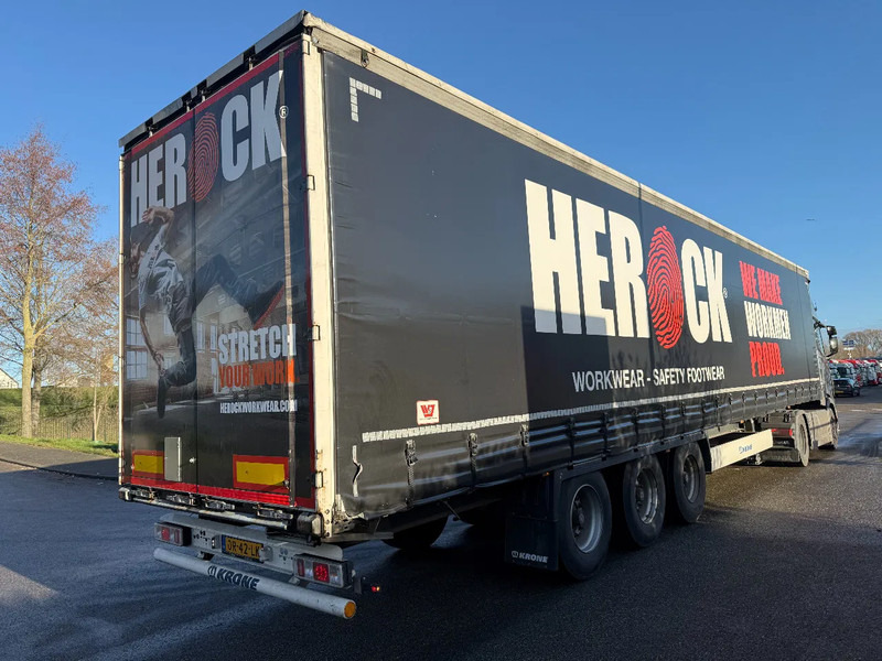 Krone SD - 3 AXLE + ALU BORDEN + SLIDING ROOF - Semi-trailer dengan terpal samping: gambar 3 Krone SD - 3 AXLE + ALU BORDEN + SLIDING ROOF - Semi-trailer dengan terpal samping: gambar 3