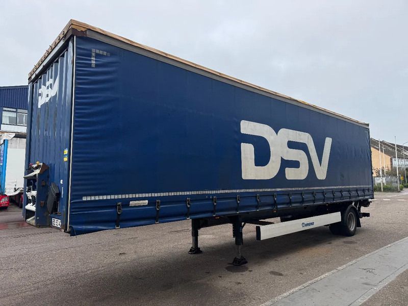 Krone SE 1 AXLE CITY BÄR LOAD LIFT STEERING AXLE - Semi-trailer dengan terpal samping: gambar 1 Krone SE 1 AXLE CITY BÄR LOAD LIFT STEERING AXLE - Semi-trailer dengan terpal samping: gambar 1