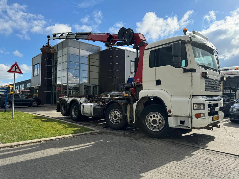 MAN TGA 35.440 8X2 - EURO 4 + HMF 2620K-RC 2018! + REMOTE + HYDRAUTO CABLE LIFT + LIFTING AXLE - Truk pembawa sistem kabel, Truk derek: gambar 2 MAN TGA 35.440 8X2 - EURO 4 + HMF 2620K-RC 2018! + REMOTE + HYDRAUTO CABLE LIFT + LIFTING AXLE - Truk pembawa sistem kabel, Truk derek: gambar 2