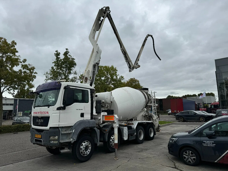 MAN TGS 35.400 8X4 PUTZMEISTER PUMP 21-3 + LIEBHERR MIXER - Truk pompa beton: gambar 1 MAN TGS 35.400 8X4 PUTZMEISTER PUMP 21-3 + LIEBHERR MIXER - Truk pompa beton: gambar 1