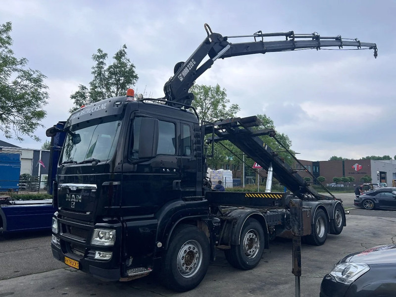 MAN TGS 35.440 8X2-4 + HIAB 220C-5 REMOTE + CABLE LIFT AUTOMATIC - Truk derek: gambar 2 MAN TGS 35.440 8X2-4 + HIAB 220C-5 REMOTE + CABLE LIFT AUTOMATIC - Truk derek: gambar 2