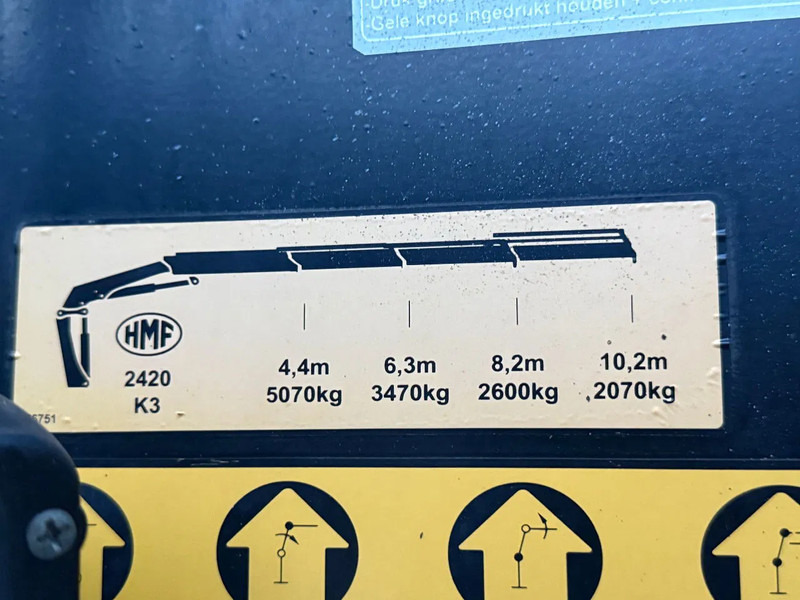 MAN TGS 35.480 8X4 + HMF 2420-K3 REMOTE + TIPPER - Truk derek: gambar 5 MAN TGS 35.480 8X4 + HMF 2420-K3 REMOTE + TIPPER - Truk derek: gambar 5