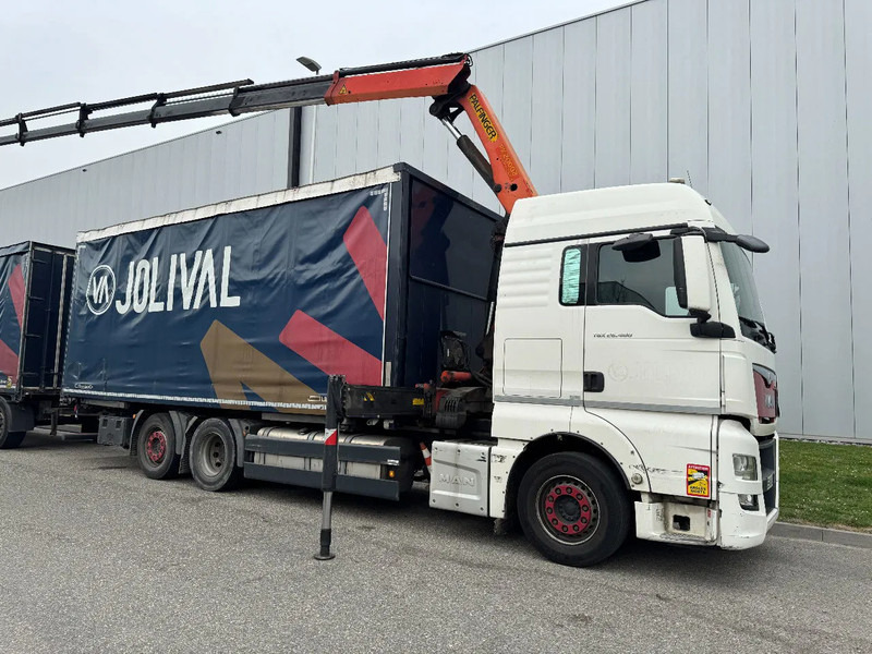 MAN TGX 26.480 6X2 - EURO 6 + PALFINGER PK20002 + REMOTE + LIFTING AXLE - Truk derek: gambar 2 MAN TGX 26.480 6X2 - EURO 6 + PALFINGER PK20002 + REMOTE + LIFTING AXLE - Truk derek: gambar 2