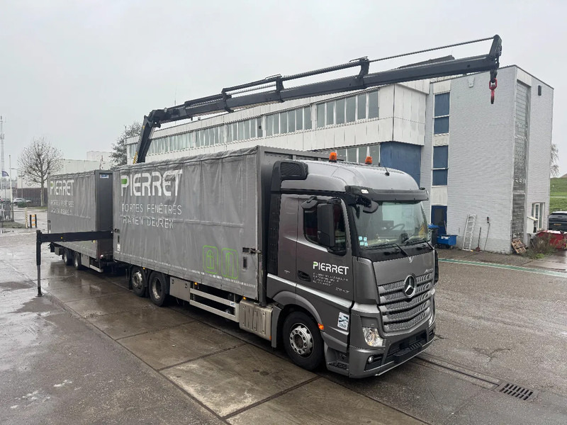 Mercedes-Benz Actros 2645 PALFINGER PK 19 + REMOTE CONTROL + ROYEN HANGER COMPLETE 2017! - Truk dengan terpal samping, Truk derek: gambar 3 Mercedes-Benz Actros 2645 PALFINGER PK 19 + REMOTE CONTROL + ROYEN HANGER COMPLETE 2017! - Truk dengan terpal samping, Truk derek: gambar 3