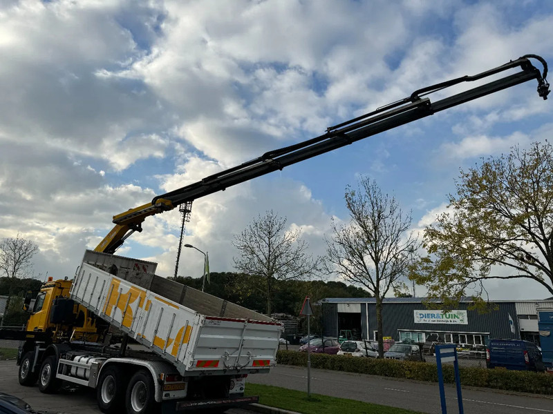 Mercedes-Benz Arocs 4448 8X4 + EURO 6 + FASSI F315 + REMOTE + KIPPER + STEERING AXLE - Truk jungkit, Truk derek: gambar 4 Mercedes-Benz Arocs 4448 8X4 + EURO 6 + FASSI F315 + REMOTE + KIPPER + STEERING AXLE - Truk jungkit, Truk derek: gambar 4