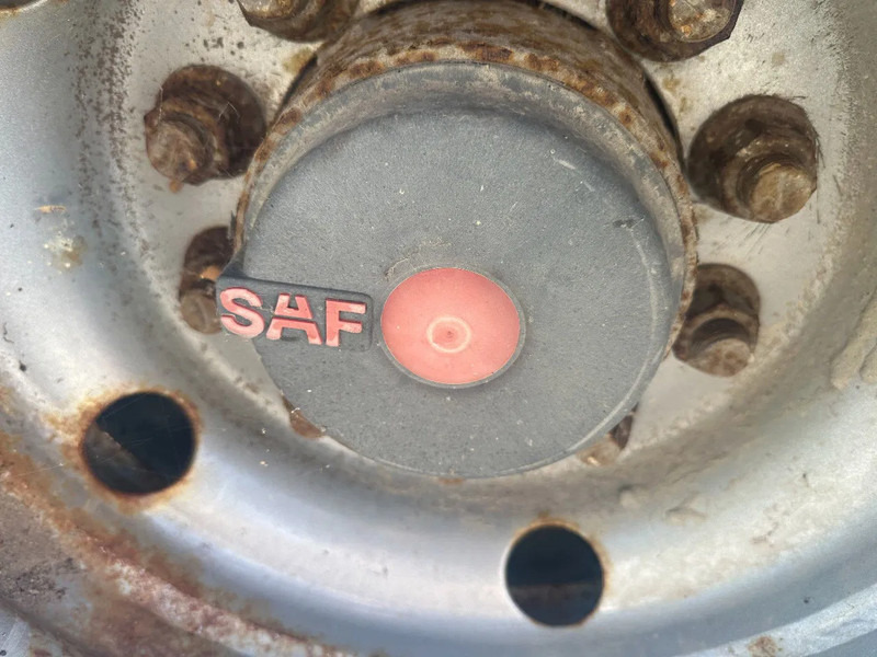 Trailer low bed Nooteboom 4 ASSIGE BLADGEVEERD HYDRAULISCHE KLEPPEN: gambar 9