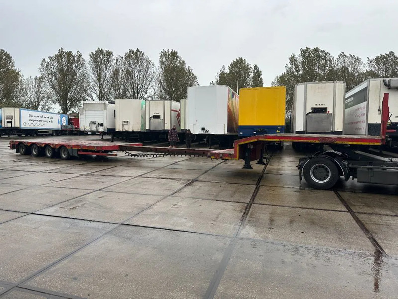 Nooteboom OSD-50-04V, 4 AXLE, 6,7 EXTENDABLE LAST 2 STEERING - Semi-trailer low bed: gambar 1 Nooteboom OSD-50-04V, 4 AXLE, 6,7 EXTENDABLE LAST 2 STEERING - Semi-trailer low bed: gambar 1