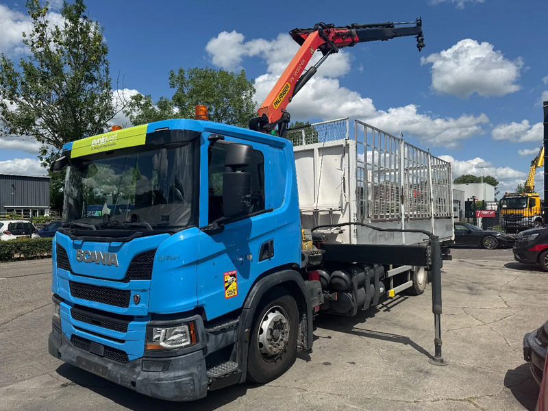 Scania P280 4X2 EURO 6 PALFINGER PK12002 + REMOTE CONTROL - Truk flatbed, Truk derek: gambar 2 Scania P280 4X2 EURO 6 PALFINGER PK12002 + REMOTE CONTROL - Truk flatbed, Truk derek: gambar 2