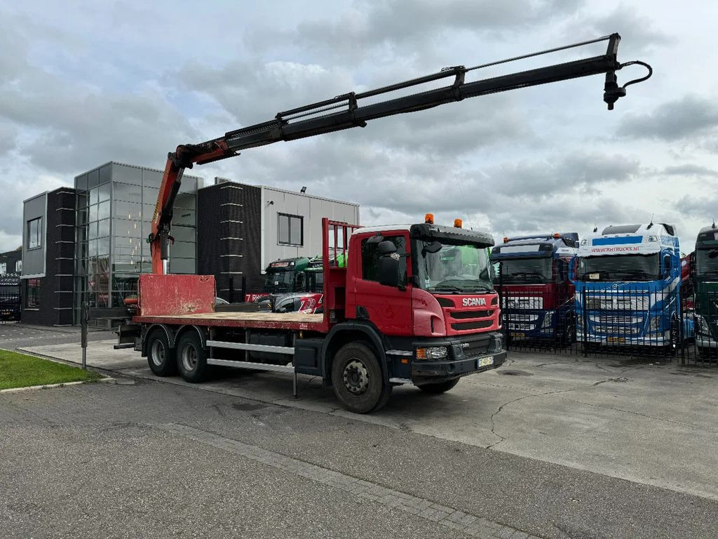 Scania P360 6X4 PALFINGER PK 20001-K + REMOTE CONTROL E - Truk flatbed, Truk derek: gambar 2 Scania P360 6X4 PALFINGER PK 20001-K + REMOTE CONTROL E - Truk flatbed, Truk derek: gambar 2