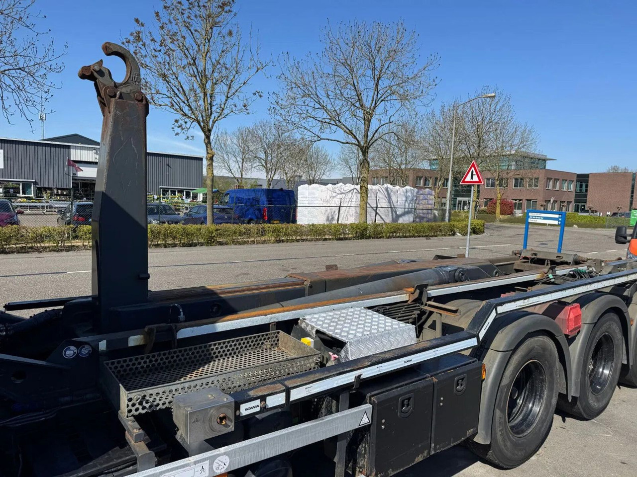 Hook lift Scania P360 8X4 - EURO 5 + VDL 25T HOOK + TÜV 08-2025: gambar 9