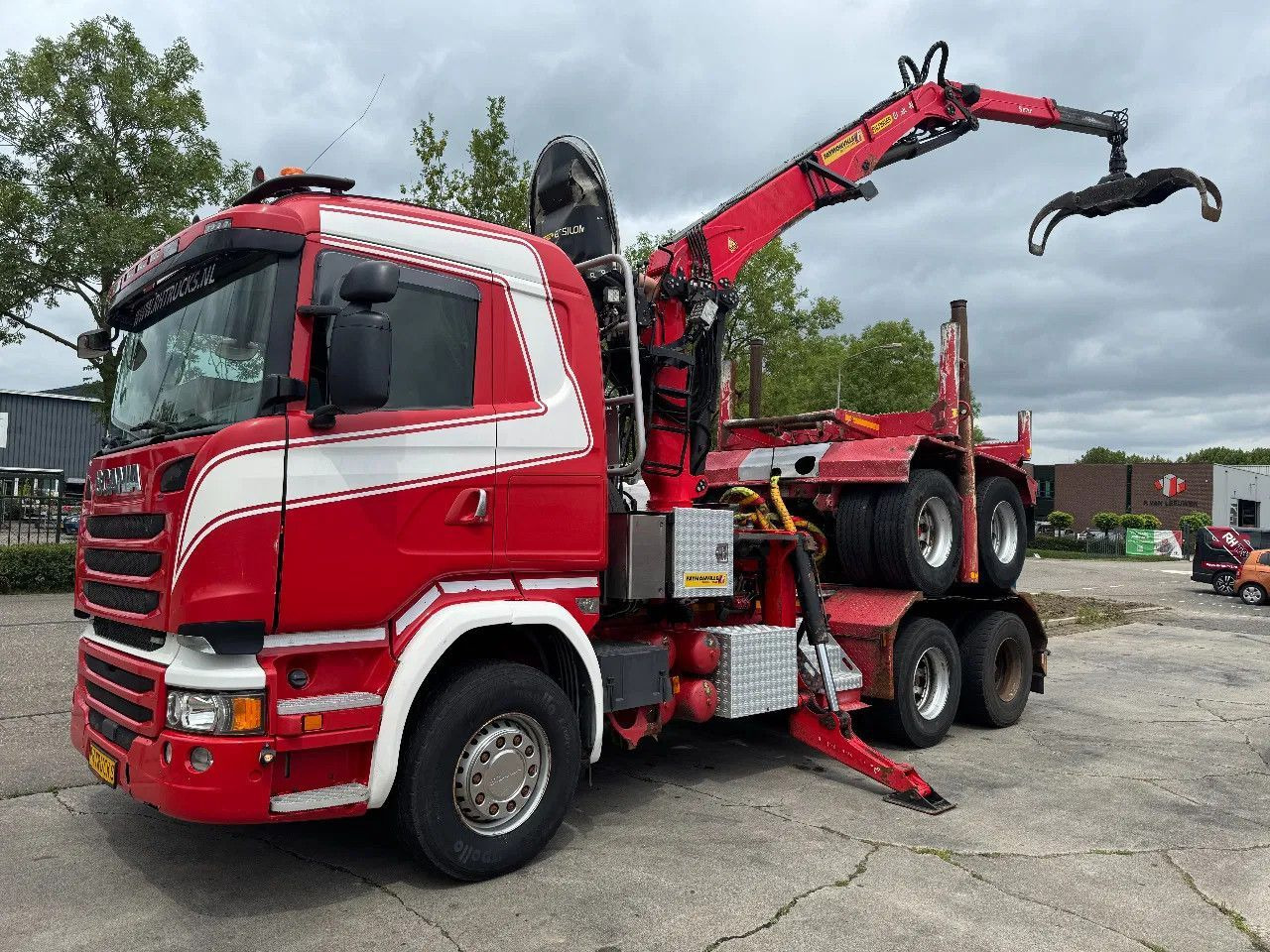 Scania R580 6X4 EPSILON S270L88 2 AXLE HANGER - Truk logging: gambar 3 Scania R580 6X4 EPSILON S270L88 2 AXLE HANGER - Truk logging: gambar 3