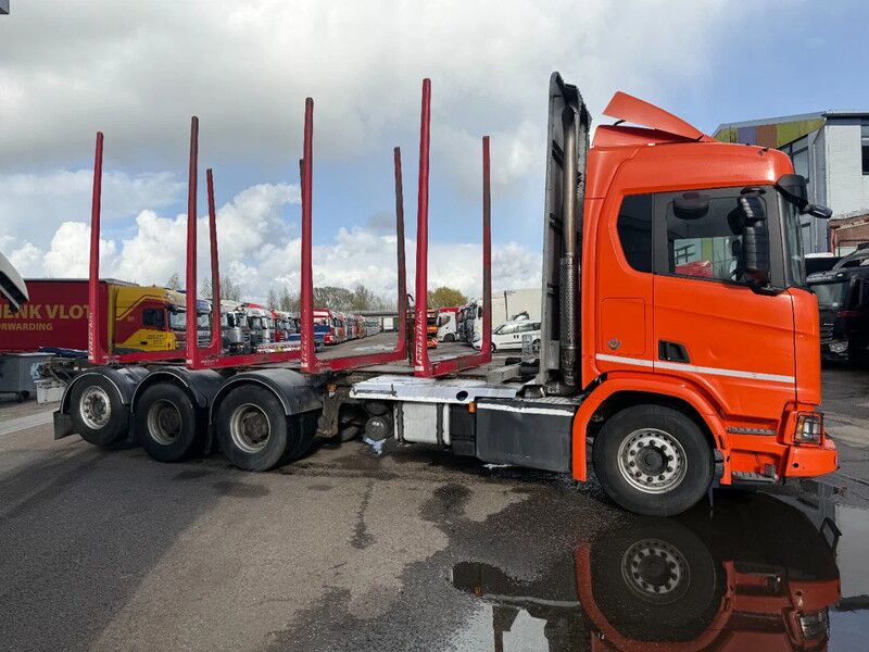 Scania R650 V8 XT 8X4 INTARDER, LAST AXLE LIFT AND STEERING - Truk logging: gambar 4 Scania R650 V8 XT 8X4 INTARDER, LAST AXLE LIFT AND STEERING - Truk logging: gambar 4