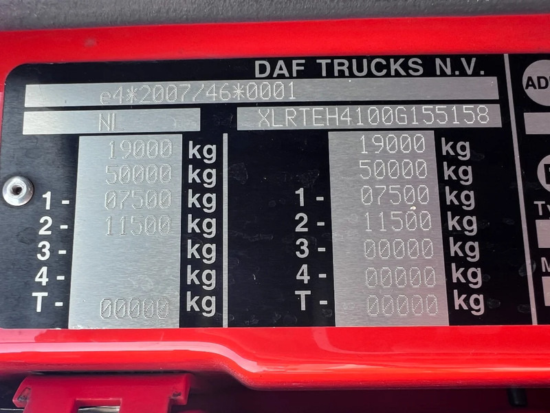 DAF XF 440 SSC 4X2 EURO 6 VOLUME - Tractor head: gambar 4 DAF XF 440 SSC 4X2 EURO 6 VOLUME - Tractor head: gambar 4